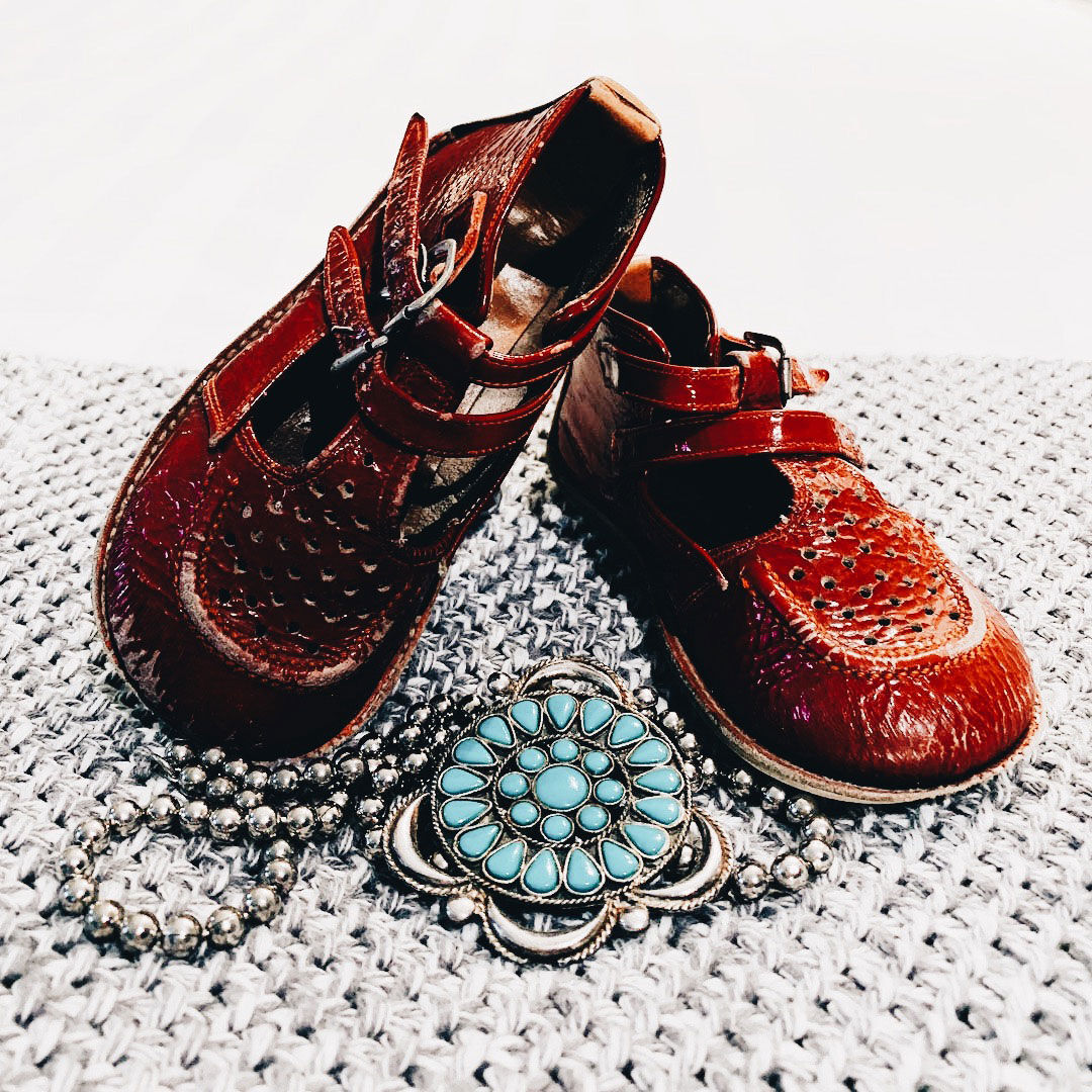 Red-Shoes-and-Grans-Necklace-September-2019